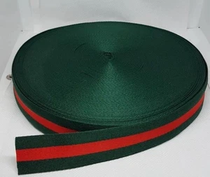 Band Rot Grün Breite 2,5 cm 2 Meter Länge - Bild 1 von 1