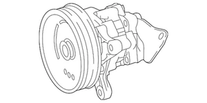 Genuine Mercedes-Benz Remanufactured Power-Steering Pump 007-466-07-01-80 - Picture 1 of 3