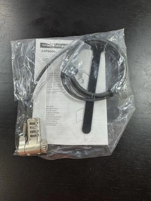 Targus ASP96RGLX DEFCON Ultimate Universal Computer Resettable Combo Cable Lock - Image 1 of 2
