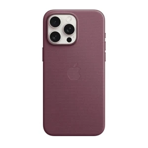 Apple iPhone 15 Pro Max Fine Woven Case mit MagSafe/ Mullbery/ Burgundy - Bild 1 von 13
