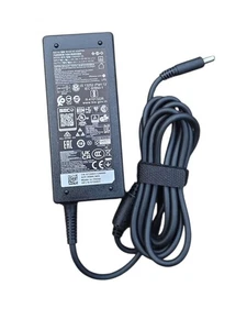 Adaptador de CA original Dell 65 W pin pequeño - negro - Imagen 1 de 4