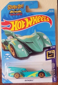 Hot Wheels 2018 Scooby-Doo & Batman Batmobile MOC - HW Screen Time 128/250 - Picture 1 of 8