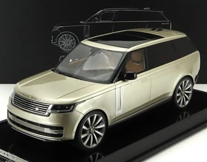 Motorhelix 1/18 Land Rover Range Rover SV Autobiography 2022 Gold MH026CG - Picture 1 of 7
