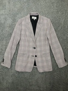 NEW Chelsea•28 Women's SZ/xs Pink Fuchsia Sienna Check Blazer - Picture 1 of 6