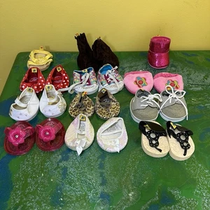 Lotto di 10 PAIA di scarpe originali Costruisci un orso stivali slide sandali ciabatte BABW - Foto 1 di 7