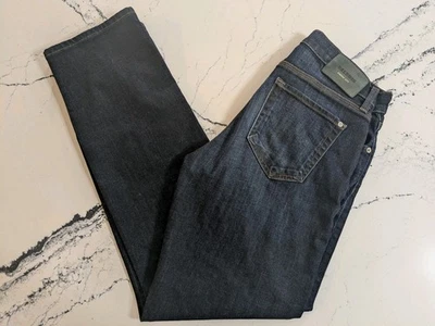 Pantalones de mezclilla Baldwin para hombre 31 X 30 Brennan modernos rectos lavados oscuros Foto 1 de 4