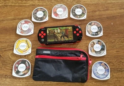 Sony PlayStation Portable PSP3000 God Of War Edition Console New 3600m Battery  - image 1 of 4