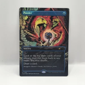 Ponder #1783 FOIL MTG Secret Lair Dungeons & Dragons 50th Anniversary - Picture 1 of 2