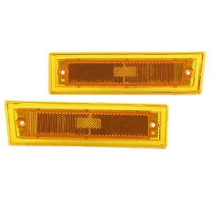 For GMC V2500/R2500 Suburban 1990 1991 Side Marker Lights Driver&Passenger Side - Picture 1 of 10