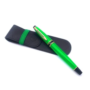 Waterman Man 100 Fountain Pen, Marbled Green Gold WT90MAN1FP01 - Picture 1 of 1