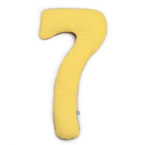 Theraline Schlaf- Still- Seitenschläferkissen -my7 - Jersey Zartgelb, Größe 150x - Bild 1 von 6