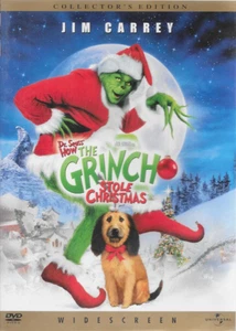 Dr. Seuss How The Grinch Stole Christmas (DVD, 2000) Ron Howard film, Jim Carrey - Imagen 1 de 2