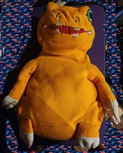 2000- Digimon-Agumon Jumbo Kuschelkissen 22 Zoll Plüsch Pillowtime Pals - Bild 1 von 4