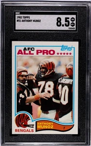 1982 Topps Football๐ Anthony Munoz #51๐ SGC 8.5 NM MT+๐ - Picture 1 of 2