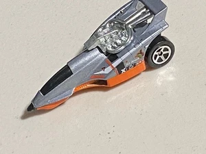 Vintage Hot Wheels 3 Wheeled Fantasy Car By Mattel 1984 XT-3 (Orange Gray) S1 - Picture 1 of 9