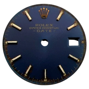 Genuine Rolex Oyster Perpetual Date 26mm Dial Tropical Blue & Gold 6917 - Picture 1 of 4