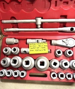 Michigan Industrial Tools 26 Piece 3/4"-1" DR. Socket Set-SAE - Bild 1 von 21