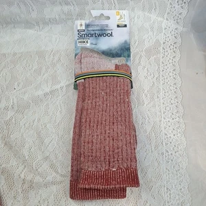 New Smartwool Large 9-11.5 Crew Socks Merino Wool Classic Full Cushion Hiking - Picture 1 of 6