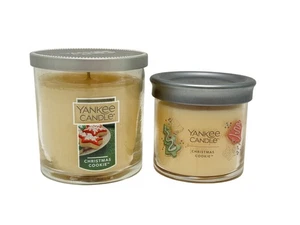 Yankee Candle Christmas Cookie Candles NEW Unused 4.1 oz and 7 oz. - Picture 1 of 3