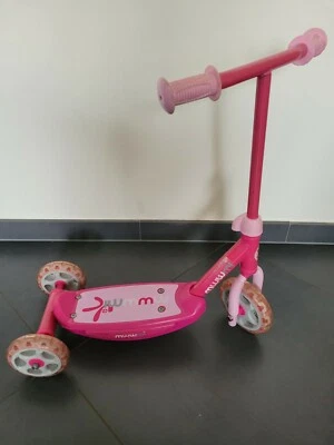 Kinderroller 3 Räder Mädchen Roller Scooter pink, rosa Scooter - Bild 1 von 3
