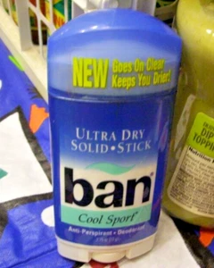 HTF ULTRA DRY SOLID BAN ANTI PERSPIRANT DEODORANT COOL SPORT 2.75 OZ FREE SHIP - Picture 1 of 1