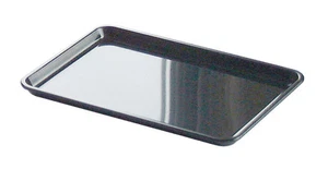 10X Black Plastic Tip Tray Plate Bill Presenter Bar Table Tips Restaurant Hotel - Picture 1 of 1