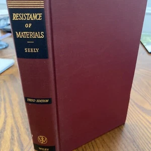 Resistance Of Materials By Steely 3rd Edition 12th Printing 1955 - Imagen 1 de 5
