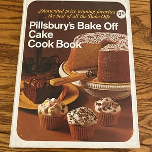 PILLSBURY'S BAKE OFF CAKE COOK BOOK COPYRIGHT, 1969 FIRST EDITION - Picture 1 of 5