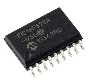 2 microcontrolador PIC16F628A-I/SO 8 bits PIC 20 MHz 2048x14 W flash 224B RAM - Imagen 1 de 1