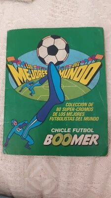 ALBUM BEST PLAYERS WORLD CUP 82 CHICLE BOOMER PLATINI ROSSI ZOFF KEEGAN KEMPES - Imagen 1 de 4