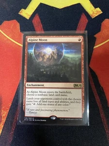 MTG Magic The Gathering Alpine Moon Red Enchantment Commander - Picture 1 of 1