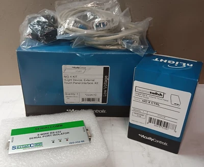 NUEVO KIT DE INTERFAZ DE PANEL TÁCTIL EXTERNO AQUITY CONTROLES NIO X CONTROL RS232 Foto 1 de 4
