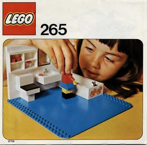Lego Homemaker # 265 Bathroom - Bauanleitung (keine Steine!) - Bild 1 von 1
