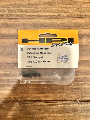 HPI Z282 Step Screw M3x14mm (4pcs) (MK320) - Image 1 of 2