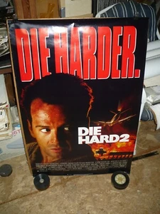 DIE HARD / DIE HARD 2, original rodado 1-sht / póster de película (Bruce Willis) - 1990 - Imagen 1 de 2