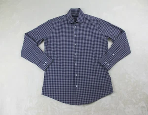 Mizzen+Main Shirt Mens Medium Purple Trim Fit Leeward Button Up Long Sleeve - Picture 1 of 7