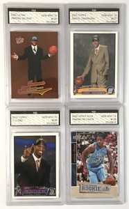 Lot Of 4 FGS Gem Mint 10 Basketball Cards McCants/ TJ Ford/ Jameer Nelson/ Cabar