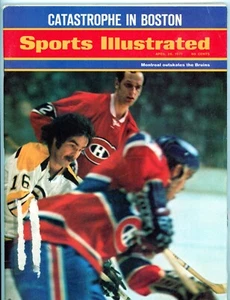 26/04/71 Sports Illustrated - Boston Bruins-Montreal Canadiens - Foto 1 di 1