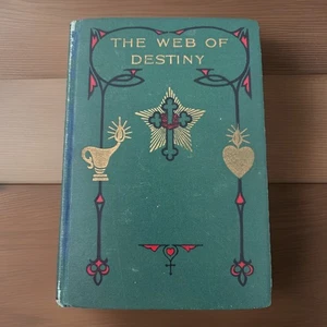 The Web Of Destiny Max Heindel Vintage 1944 3rd Edition Hardcover Rosicrucian - Imagen 1 de 12