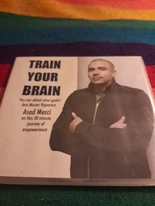 TRAIN YOUR BRAIN MASTER HYPNOTISTS BY ASAD MECCI CD - Picture 1 of 3