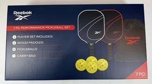 REEBOK  7 Piece Performance PICKLEBALL Set NEW - Picture 1 of 2