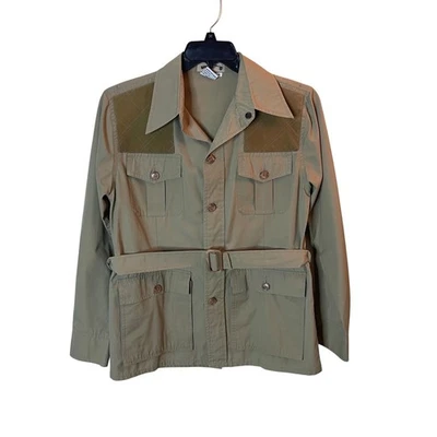 Cabela's Safari Series Shirt Mens S Beige Button Up Long Sleeve Outdoor - Image 1 of 4