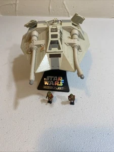 1995 Galoob Star Wars Rebal Snowspeeder Micro Machines Action Fleet Grey Stripe - Picture 1 of 8