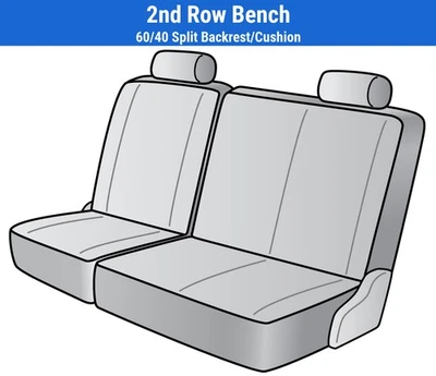 Fundas de asiento NeoSupreme para Isuzu Ascender 2005-2006 Foto 1 de 3