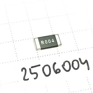 Resistor SMD 0R004 4mR 2512 1% 2W 50ppm power metal sensing RoyalOHM LR x5pcs - Picture 1 of 1
