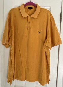GANT Herren Poloshirt gelb Piqué Rugger SS Kurzarm Gr. XXXL - Bild 1 von 8