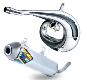 FMF Gnarly Pipe & Turbinecore 2.1 Silencer for '20+ KTM Husqvarna 250/300 - Picture 1 of 1
