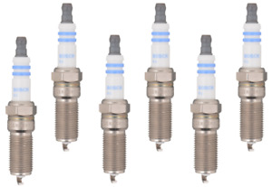 Set of Bosch 6 Spark Plugs for Cadillac ATS, CTS, XTS,STS, SRX