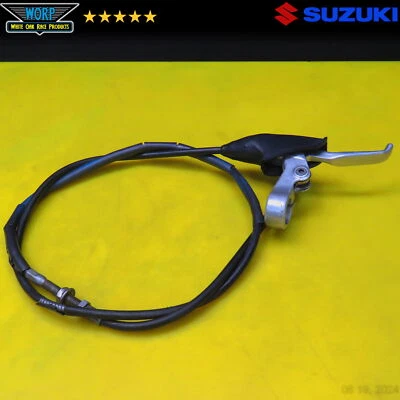 Suzuki RM250 1984 palanca de freno delantero cable manillar percha montaje 58110-14501 Foto 1 de 4