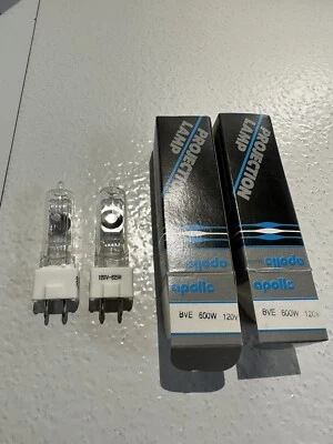 BVE "2-pack" Photo Optic A/V Overhead Projector Lamp Projection Bulb, Apollo - Image 1 of 2